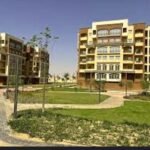 🏡شقه 121 متر في كموبند المقصد العاصمه الاداريه  متشطبه  ريسيل