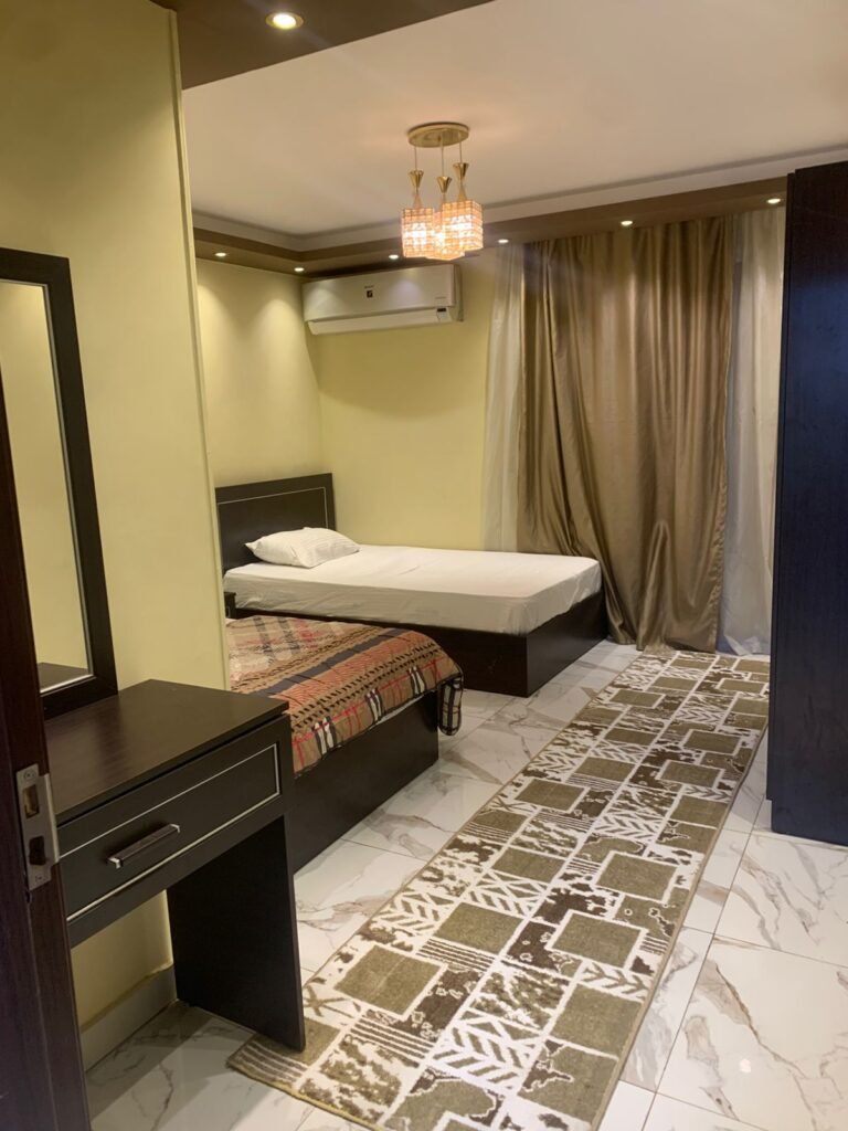 شقه سوبر لوكس مفروشه للايجار اليومي و الشهري بالمهندسين