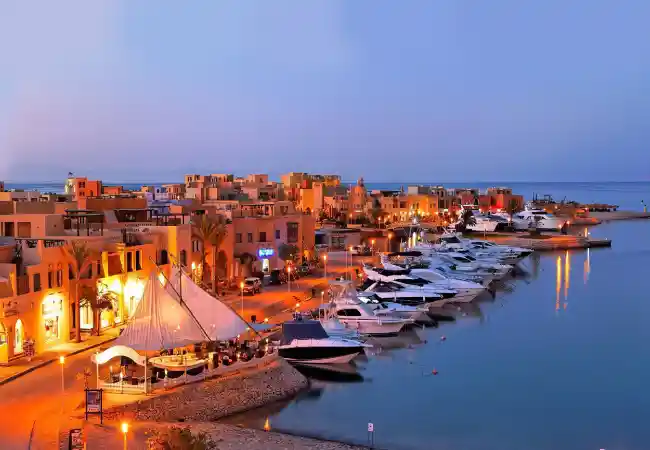 التصميم المعماري ومساحة The Nines El Gouna