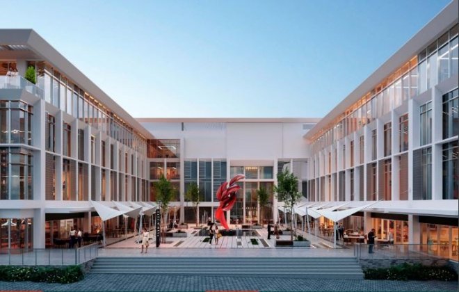 التصميم المعماري ومساحة مول بالمت القاهرة الجديدة