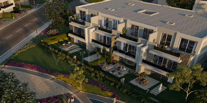 كمبوند الباتيو تاون من شركة لافيستا 2026 - فلل للبيع بمقدم 10% الباتيو تاون