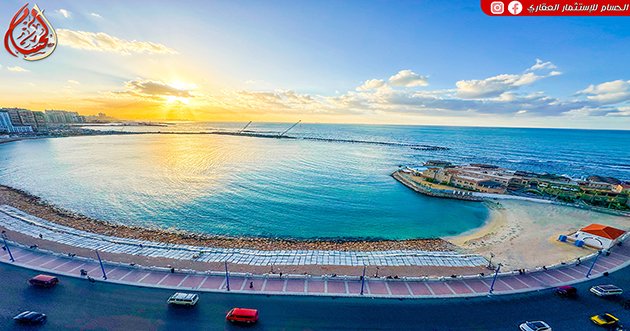 شقة للبيع في الاسكندرية سيدي بشر علي البحر مباشرة 225 متر