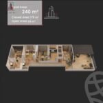 شقة للبيع في بيت الوطن التجمع الخامس بمساحة 193 متر