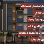 شقة للبيع في بيت الوطن التجمع الخامس بمساحة 245 متر