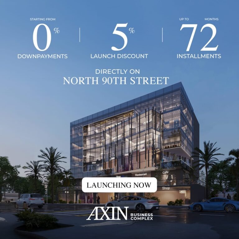 Office for sale in a prime location in New Cairo’s Fifth Settlement