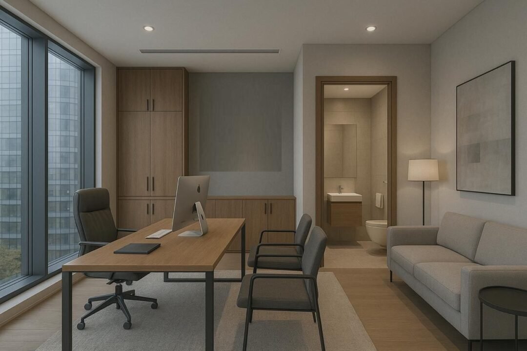 أستلم مكتب83م متشطب خلال سنه في التجمع الخامس بدون مقدم وأقساط تصل إلي 50شهر