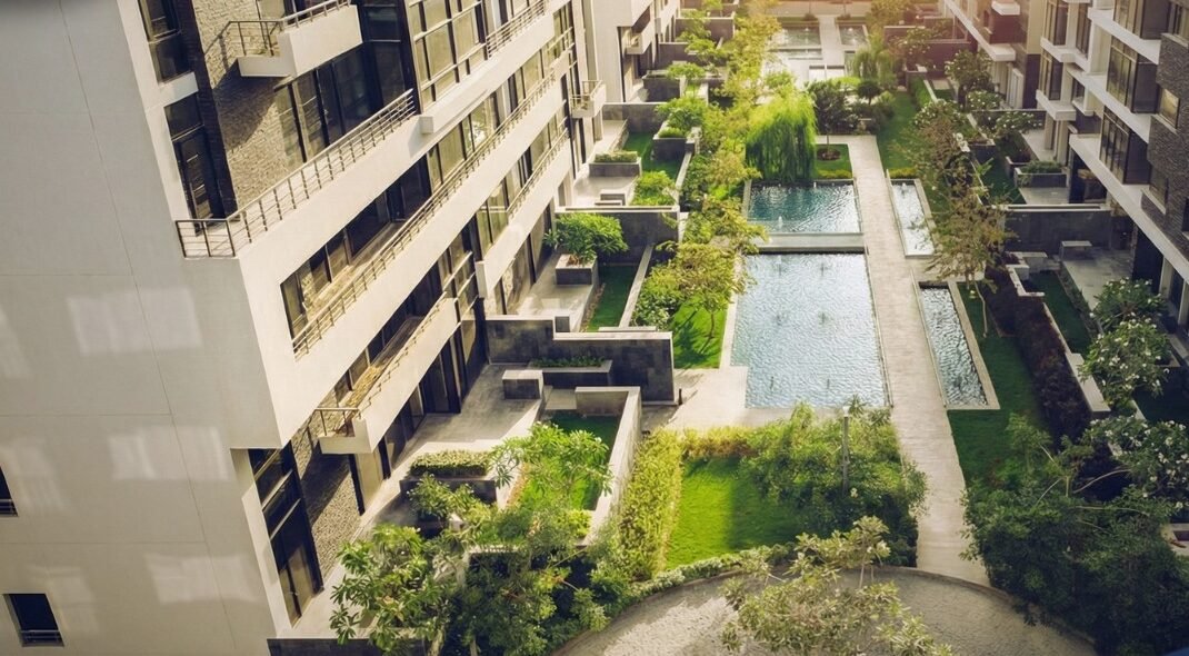 كمبوند ووتر واي إيست التجمع السادس كمبوند ووتر واي إيست التجمع السادس – Waterway East New Cairo 2026