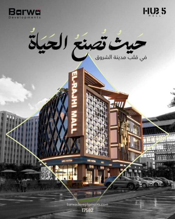 استثمر وامتلك بعد 6 شهور وحدتك التجاريه في مدينة الشروق وتسهيلات حتي 9 سنين