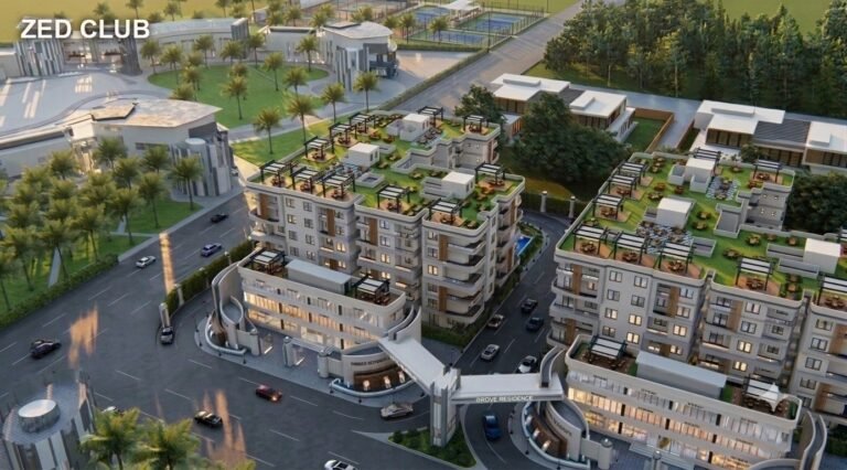 شقة للبيع في كمبوند grove في مدينة الشيخ زايد شارع 4