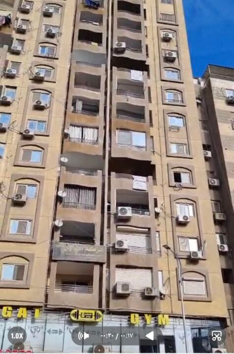شقة 200 متر صافي – برج على شارع المريوطية الرئيسي – فيصل – الجيزة