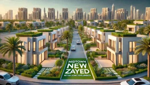 هل كمبوند ميدتاون زايد الجديدة مناسب للسكن أم الاستثمار؟ كمبوند ميدتاون زايد الجديدة Midtown New Zayed